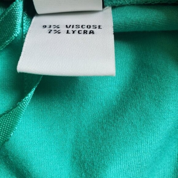 Diane Von Furstenberg Bright Peacock Melek Dress Size M - Picture 14 of 15